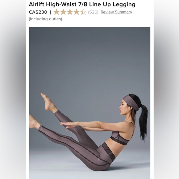 Alo 2 piece set - Picture 2 of 9